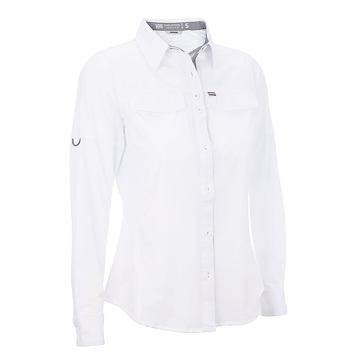 Camisa Hw Antakari Spandex Mujer Blanca