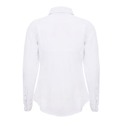 Camisa Hw Antakari Spandex Blanca Mujer