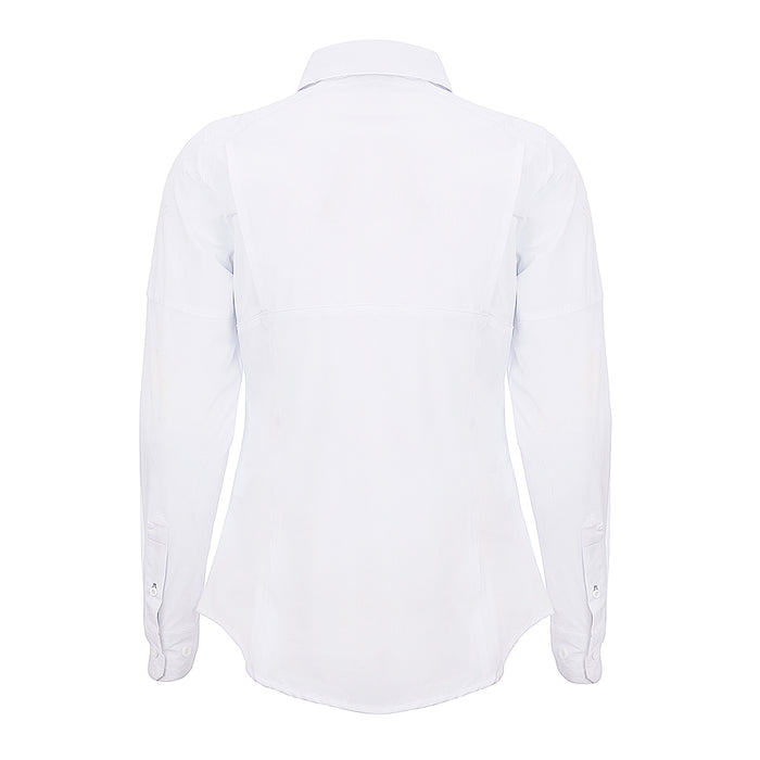 Camisa Hw Antakari Spandex Mujer Blanca