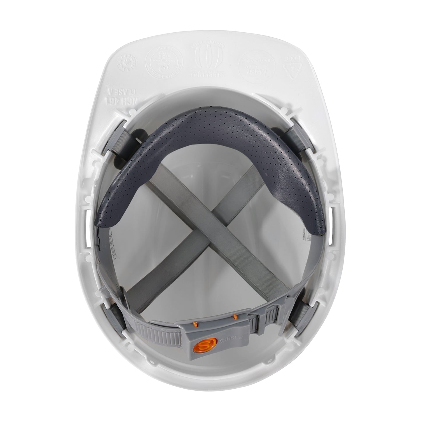 Casco Monster Top 33 Blanco Steelpro