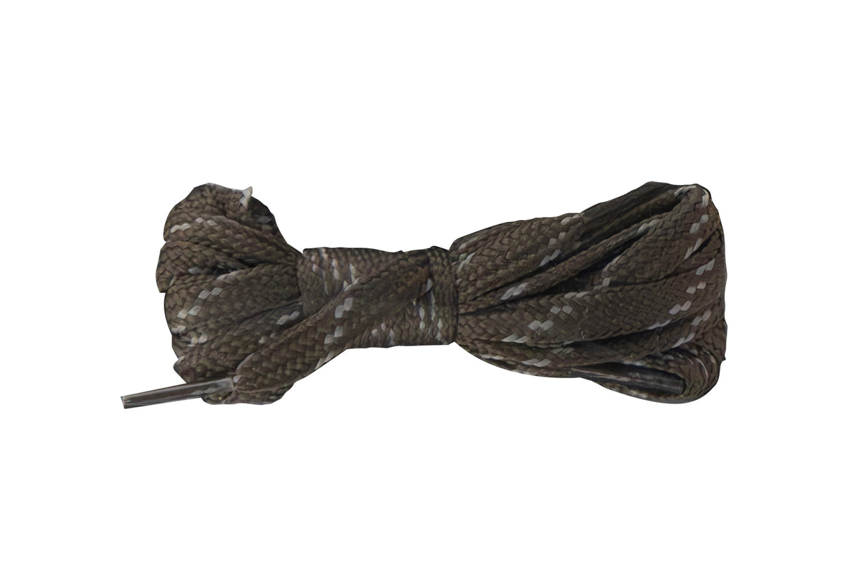 Cordones Defender Plano Beige Large - Tamaño Único