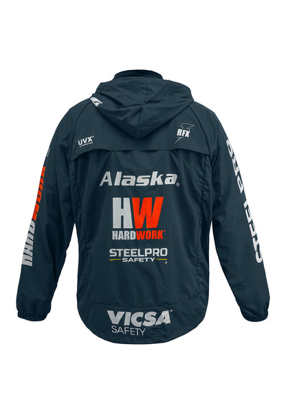 Cortaviento HW Vent Hombre Azul Oscuro Print