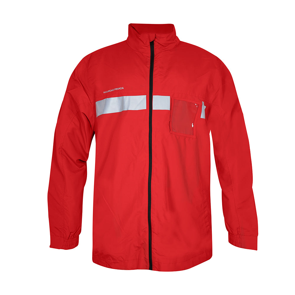 CORTAVIENTO SEGURIDAD ROJO - S