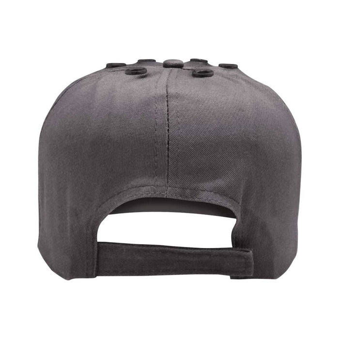 Jockey De Seguridad Isp Bump Cap Cool Gris Vicera Larga