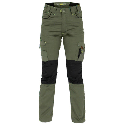 Pantalon HW Dakota Spandex Mujer Verde Oliva