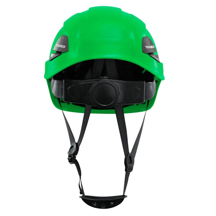 Casco Yako Rojo Steelpro Verde