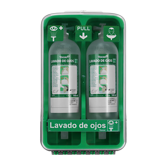 BOTELLA LAVAOJOS CON GABINETE TOBIN (2 UN) ANTI POLVO