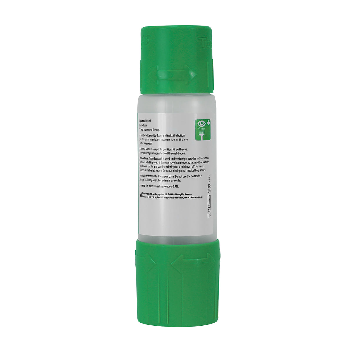 BOTELLA LAVAOJOS REPUESTO TOBIN 500ML