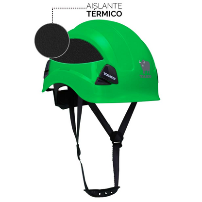 CASCO YAKO STEELPRO VERDE