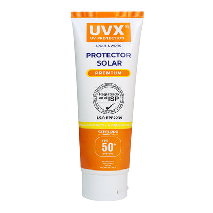 Crema Protección Solar UVX 120 Grs. Premium