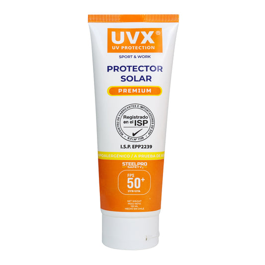 Crema Protección Solar UVX 120 Grs. Premium
