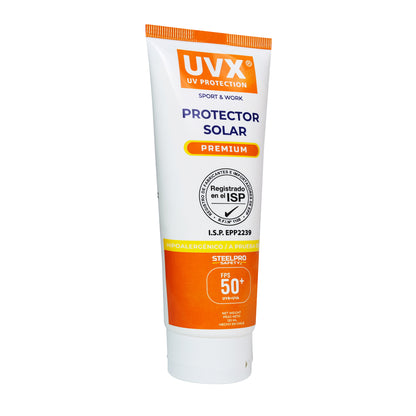 Crema Protección Solar UVX 120 Grs. Premium