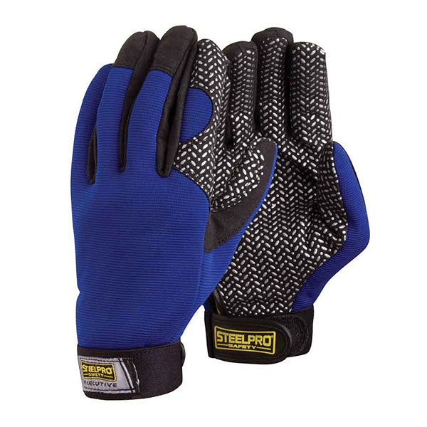 GUANTE ANTIDESLIZANTE STEELPRO AZUL