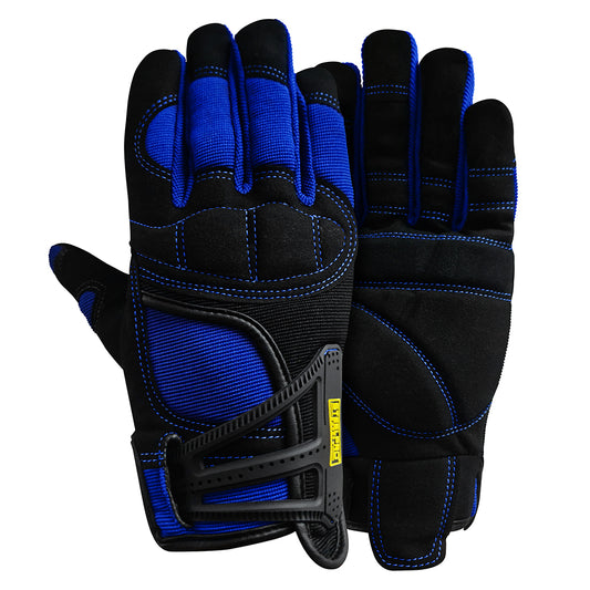 Guante Steelpro Antivibración Azul