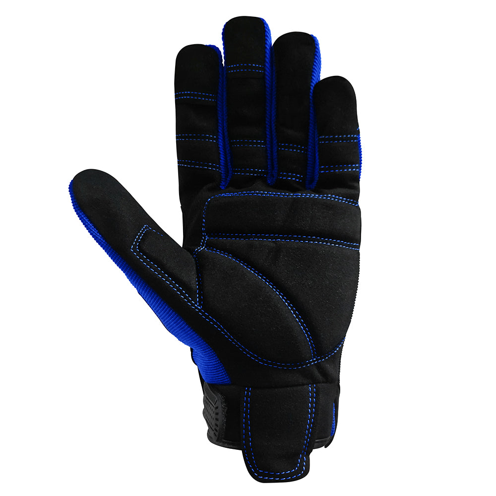 GUANTE ANTIVIBRACIÓN STEELPRO AZUL