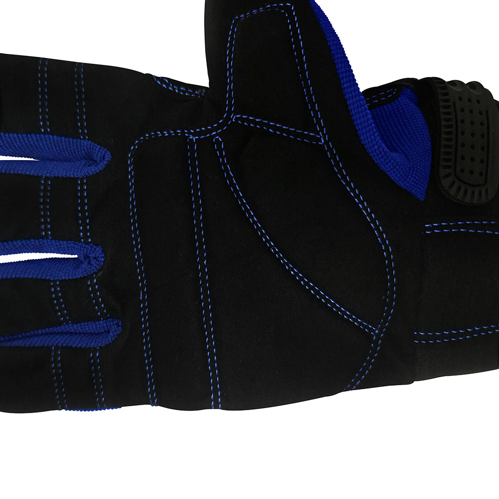 GUANTE ANTIVIBRACIÓN STEELPRO AZUL