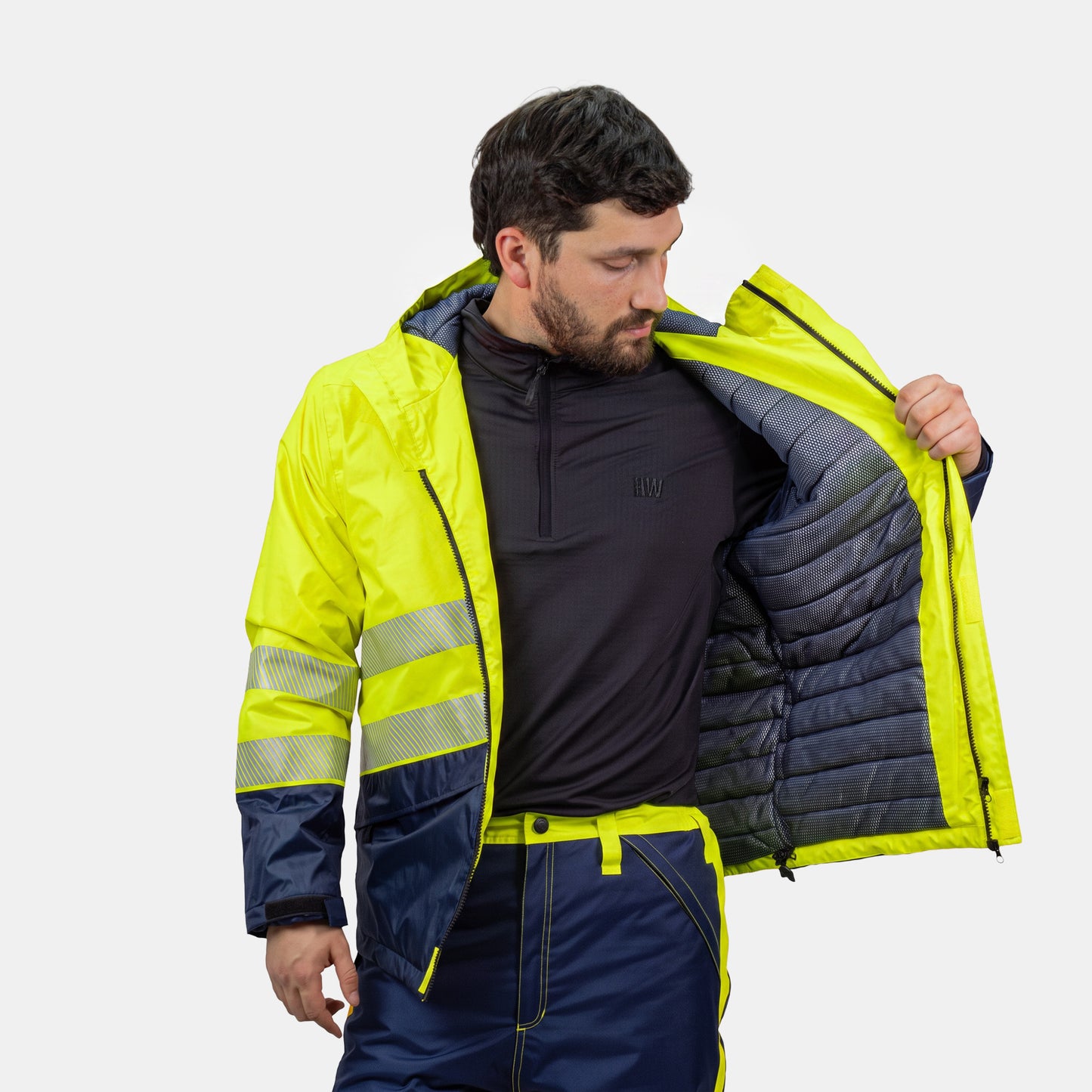 Parka HW Artica Amarillo Fluor