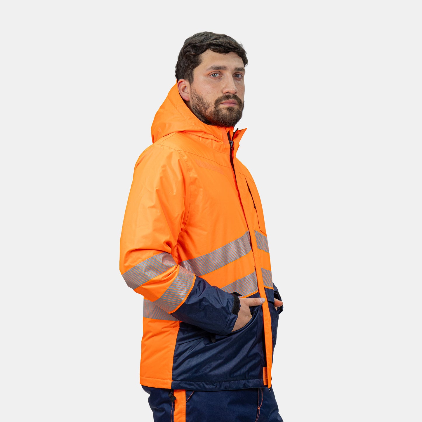 Parka HW Artica Naranjo Fluor
