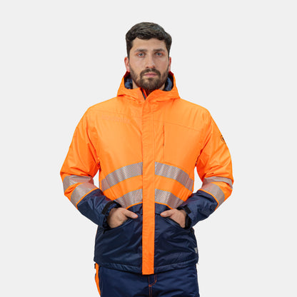 Parka HW Artica Naranjo Fluor