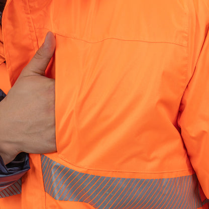 Parka HW Artica Naranjo Fluor