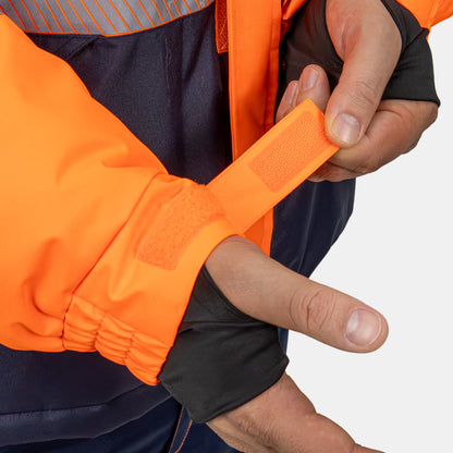 PARKA REFLECTIVA HW SIBERIA POLARIS PRO NARANJA FLUOR