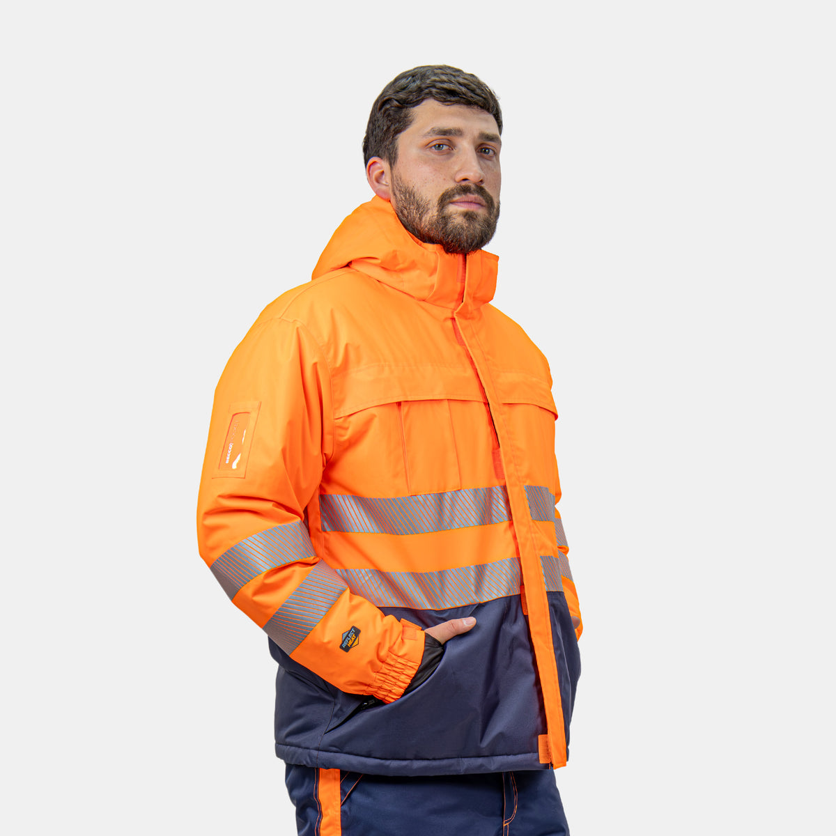 PARKA REFLECTIVA HW SIBERIA POLARIS PRO NARANJA FLUOR
