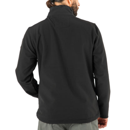 Softshell Quebec Lobo Negro Hombre
