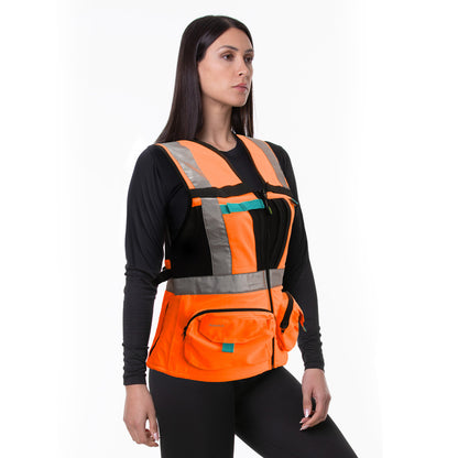 Chaleco Geologo Alaska Xpert Mujer Naranjo