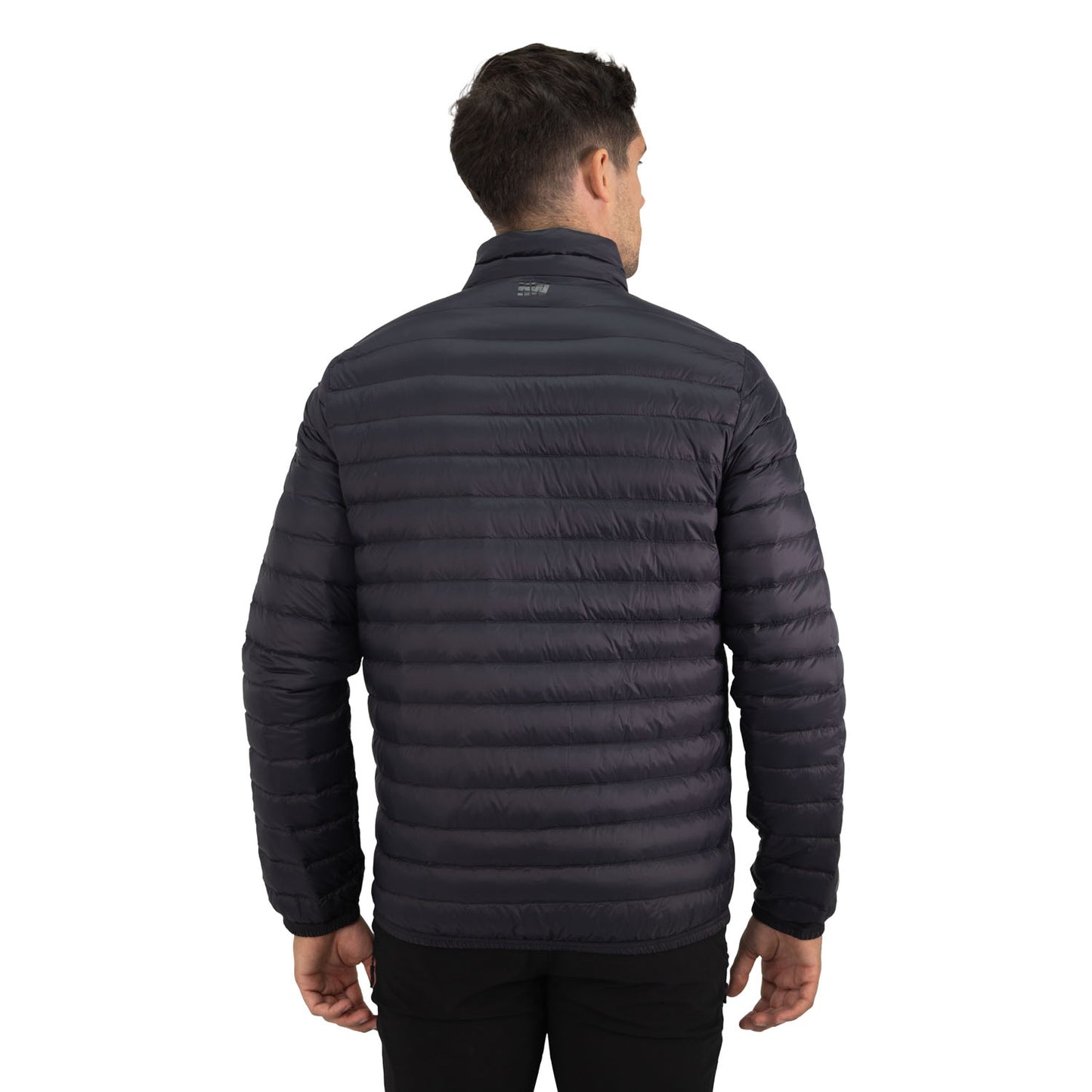 Parka Pluma HW Goose Reversible Negro/Verde Oliva