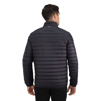 Parka Pluma HW Goose Reversible Negro/Verde Oliva