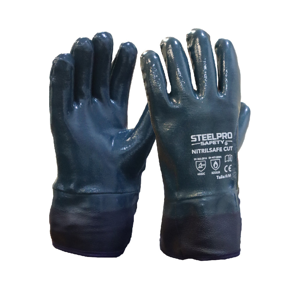GUANTE NITRILSAFE CUT - M