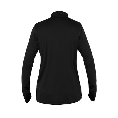 Polera Quebec Half-Zip Mujer Black