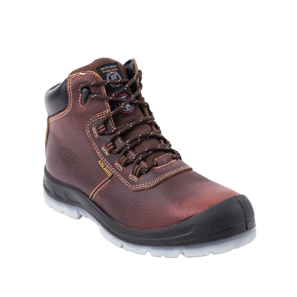 Botin Skechers Hammer High Brown