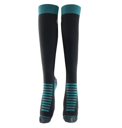 Calcetin Terapeutico Compresivo Black Hombre