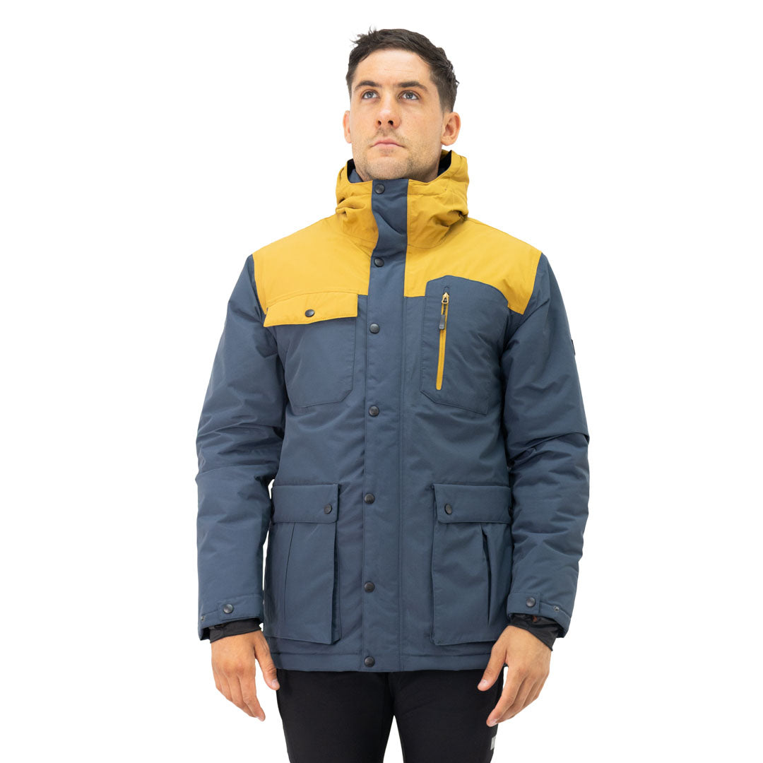 Parka HW Kodiak Azul Mostaza
