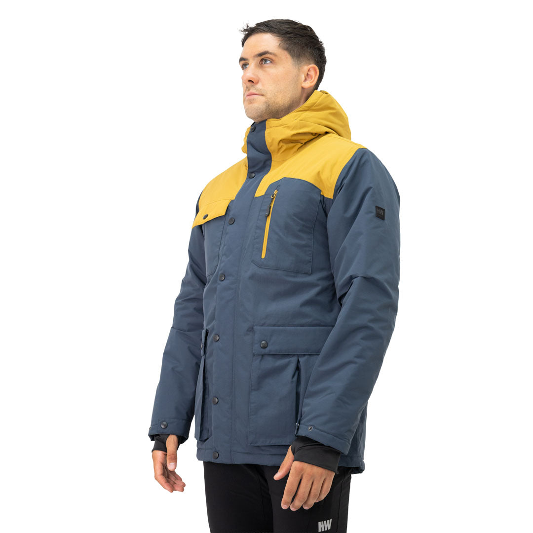 Parka HW Kodiak Azul Mostaza