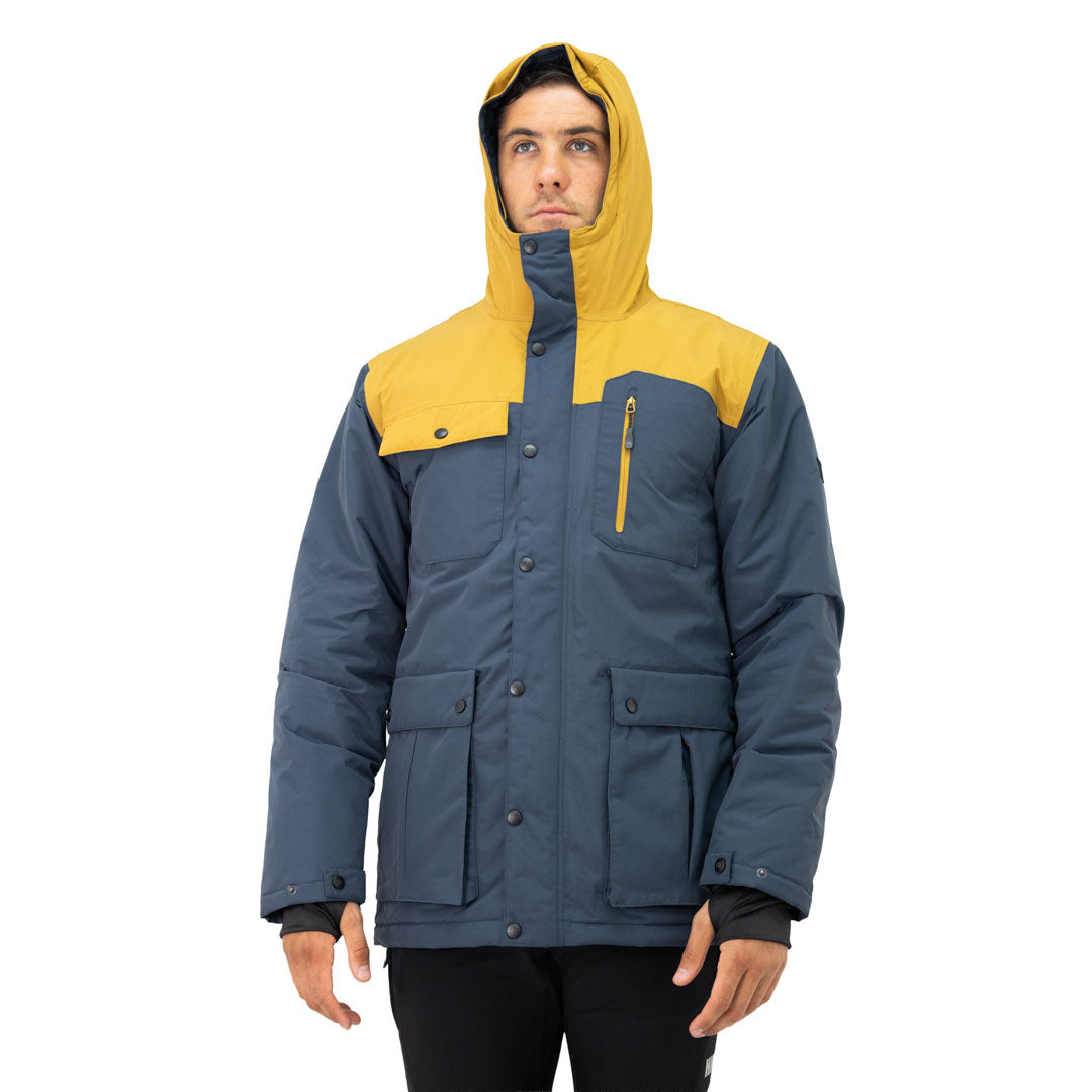 Parka HW Kodiak Azul Mostaza