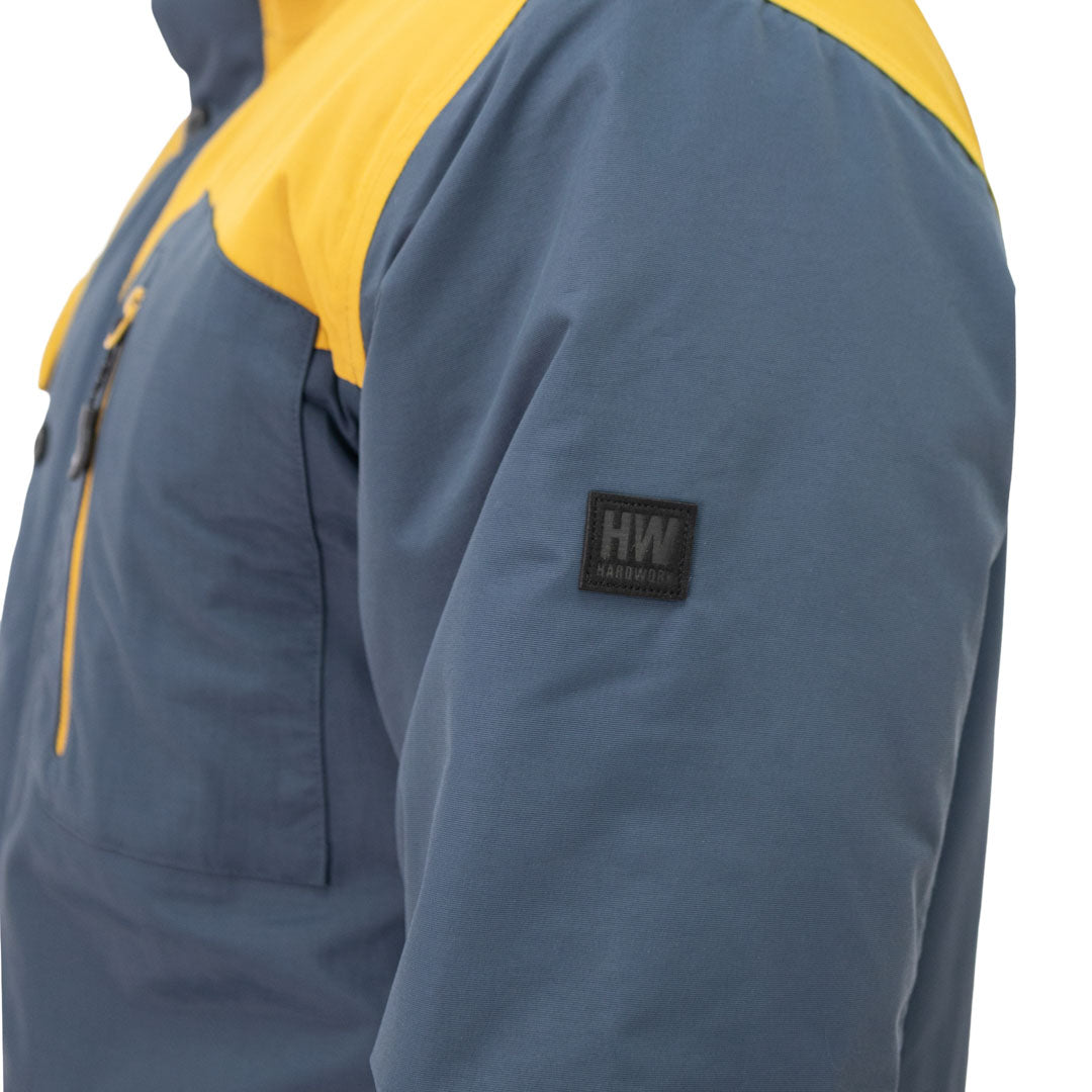 Parka HW Kodiak Azul Mostaza