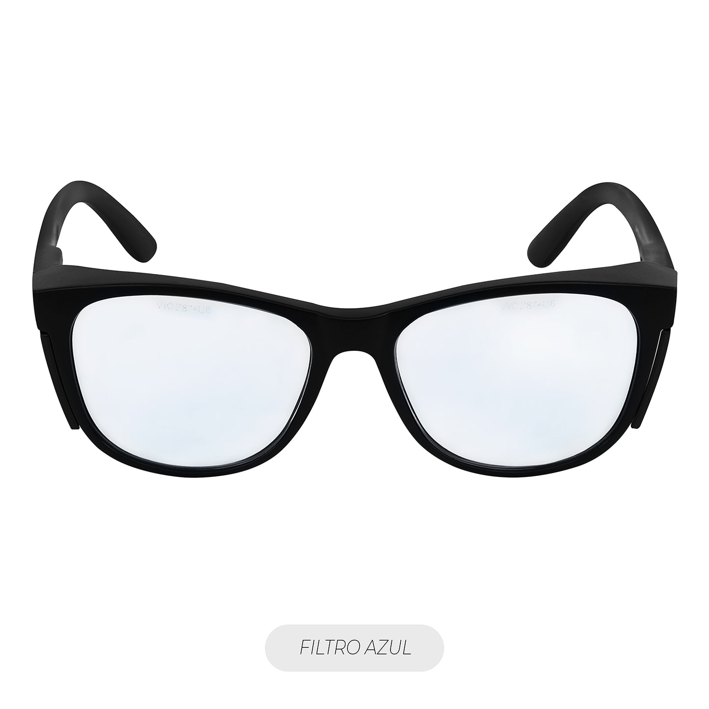 Lente Seguridad Safeblack Claro Blue Blocker Steelpro