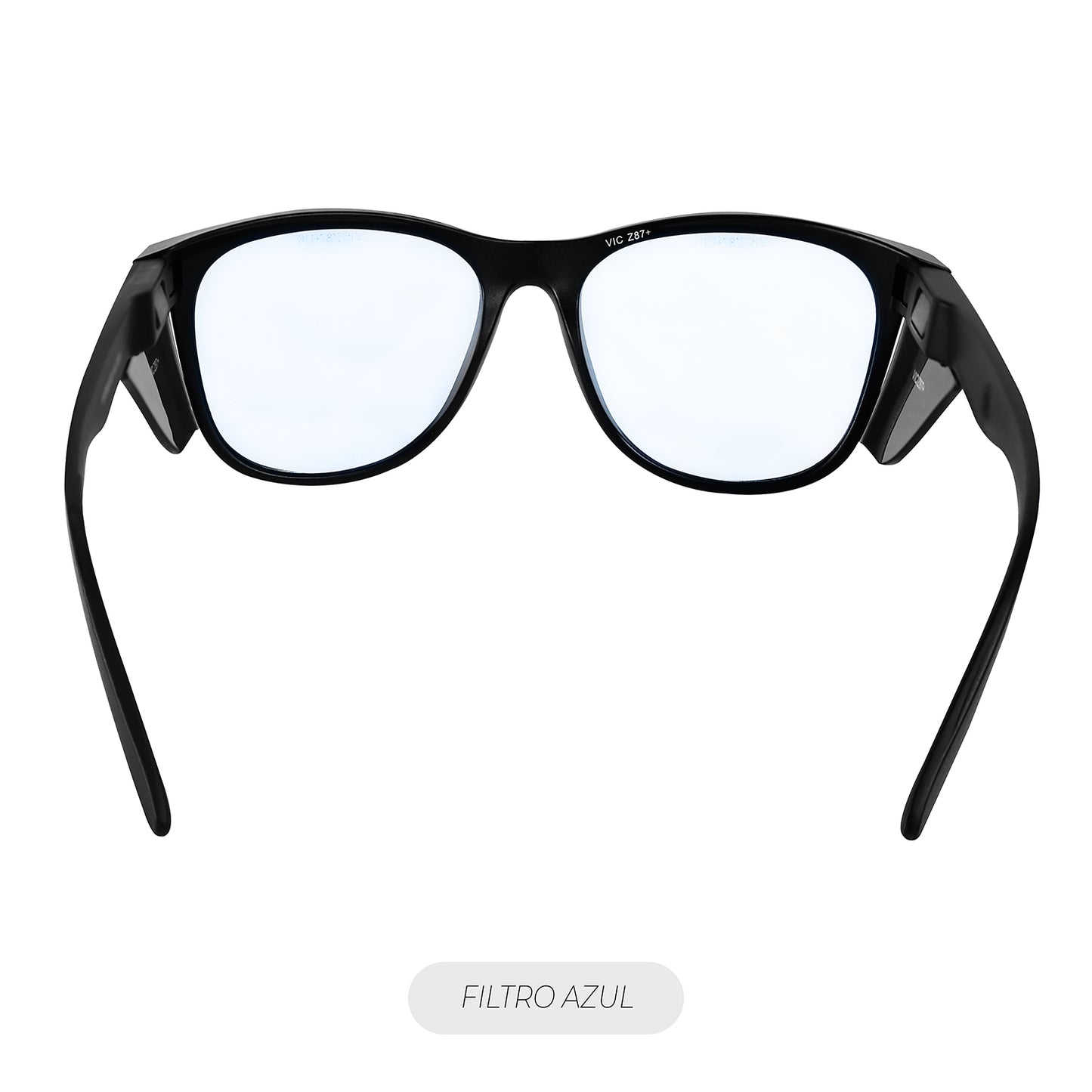 Lente Seguridad Safeblack Claro Blue Blocker Steelpro