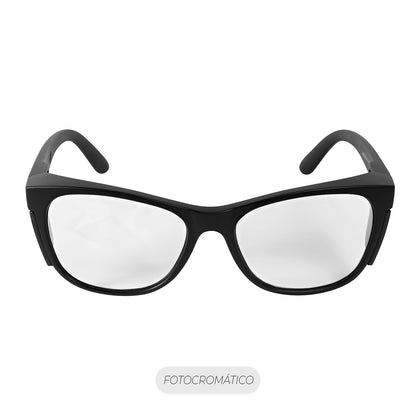 Lente Seguridad Safeblack Fotocromatico Steelpro