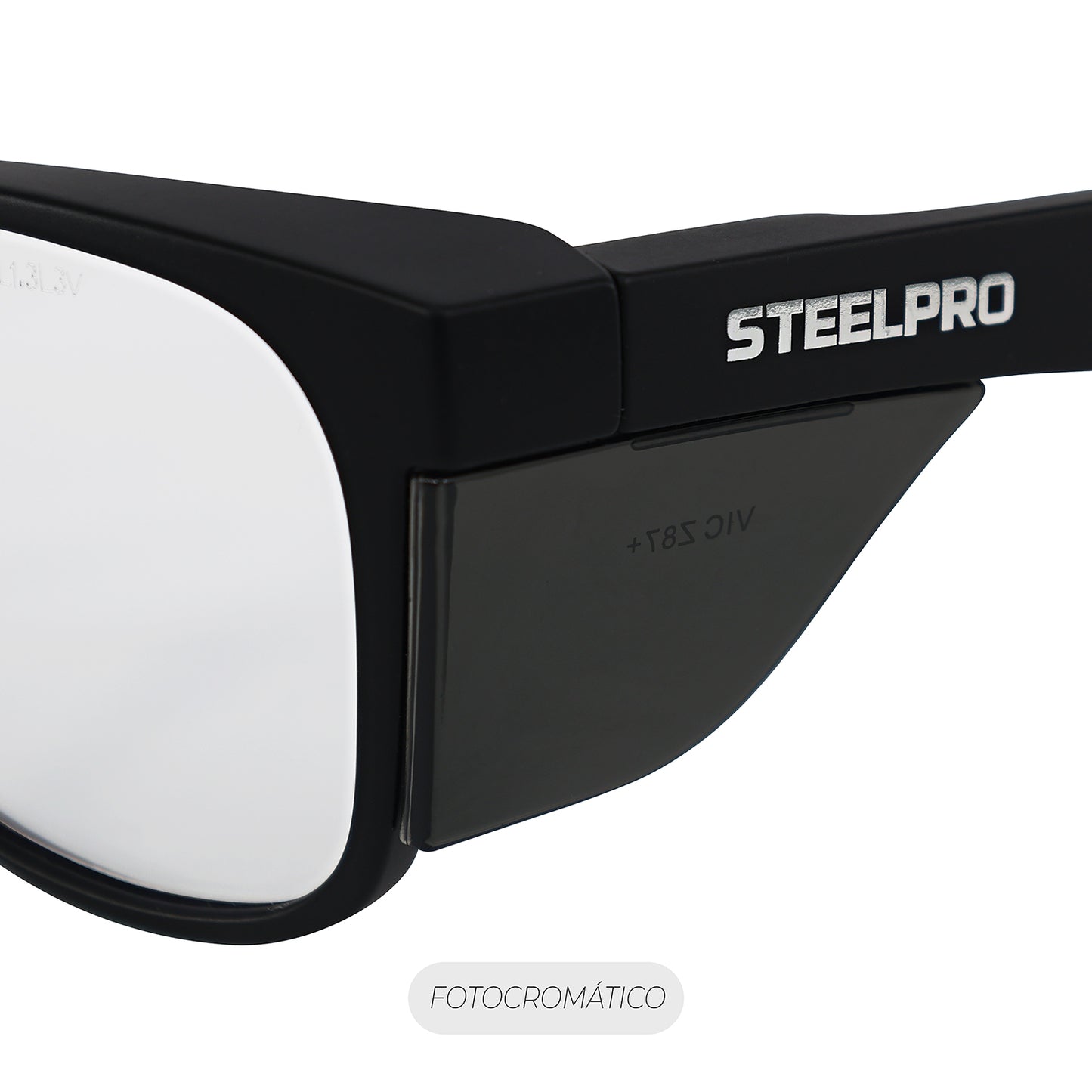 Lente Seguridad Safeblack Fotocromatico Steelpro