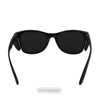 Lente Seguridad Safeblack Gris Polarizado Steelpro