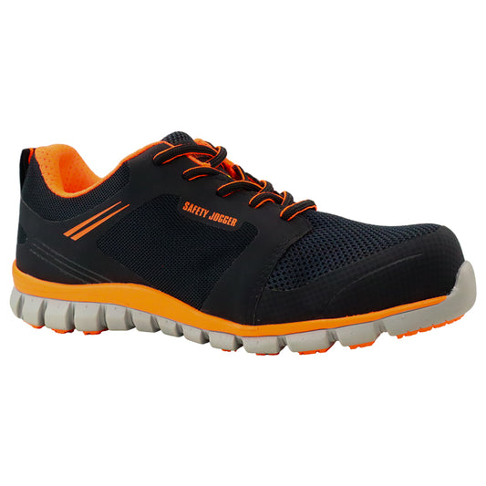 ZAPATO SEGURIDAD SAFETY JOGGER LIGERO NARANJO