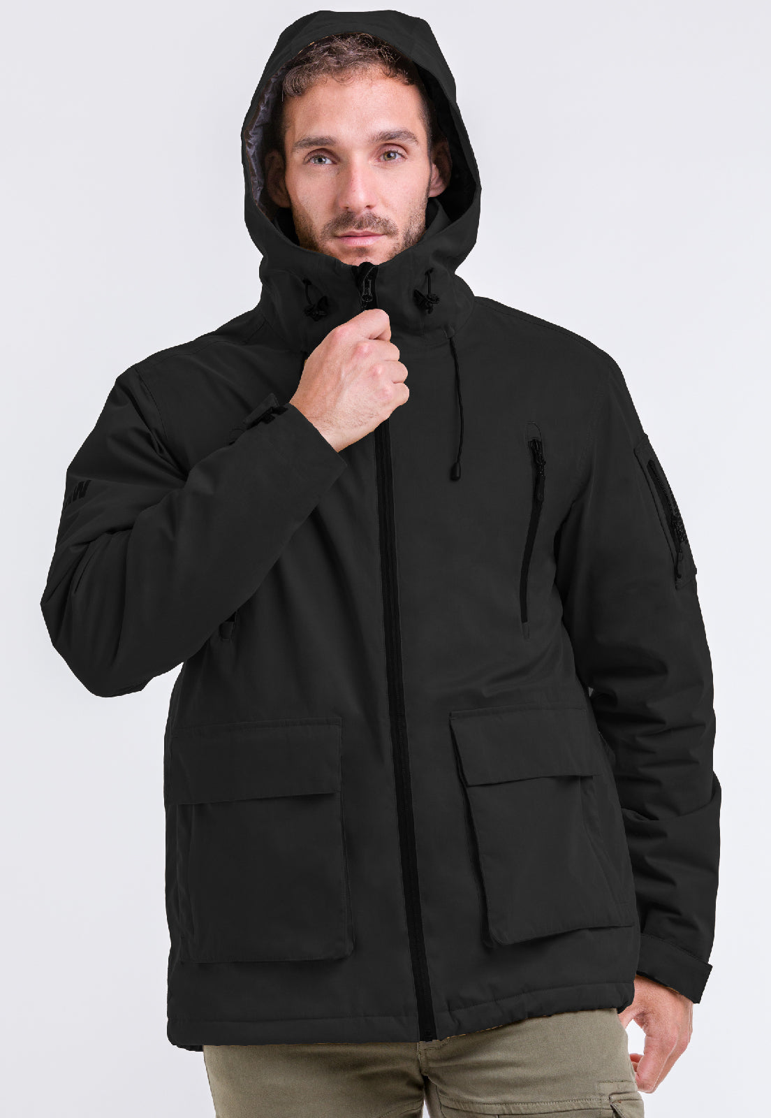 Parka Impermeable HW Vail Negro