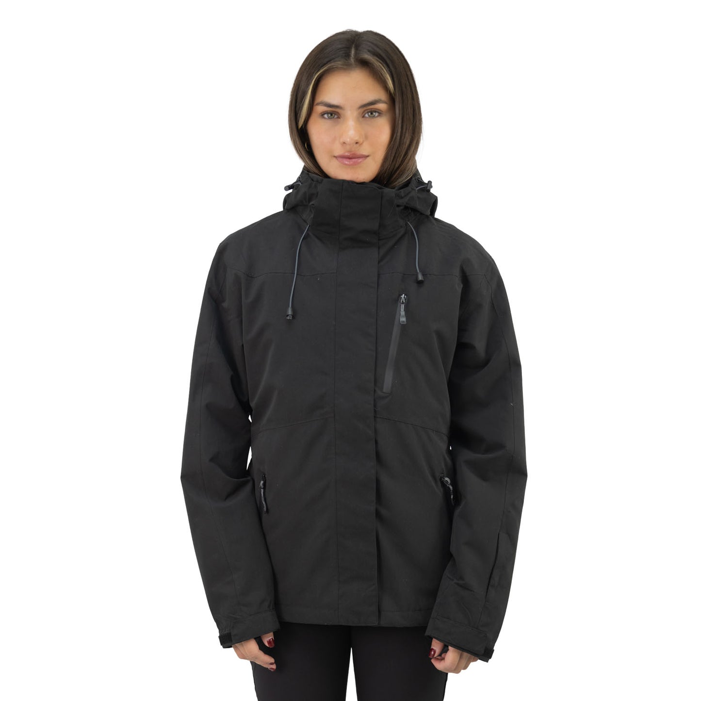 Parka HW Reno Nomade 3 en 1 Negro Mujer