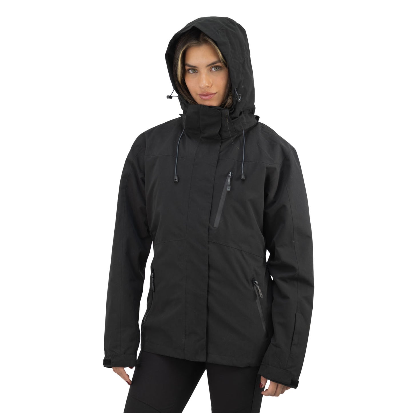Parka HW Reno Nomade 3 en 1 Negro Mujer