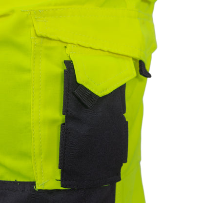 Pantalón Cargo HW Dakota Amarillo Fluor