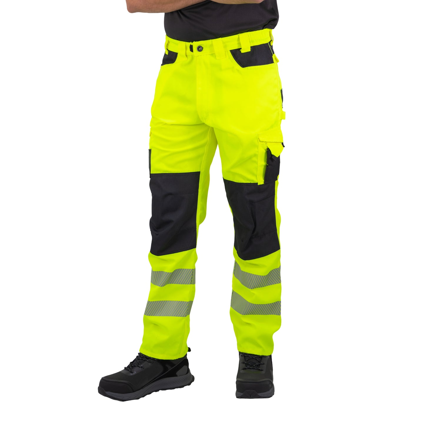 Pantalón Cargo HW Dakota Amarillo Fluor