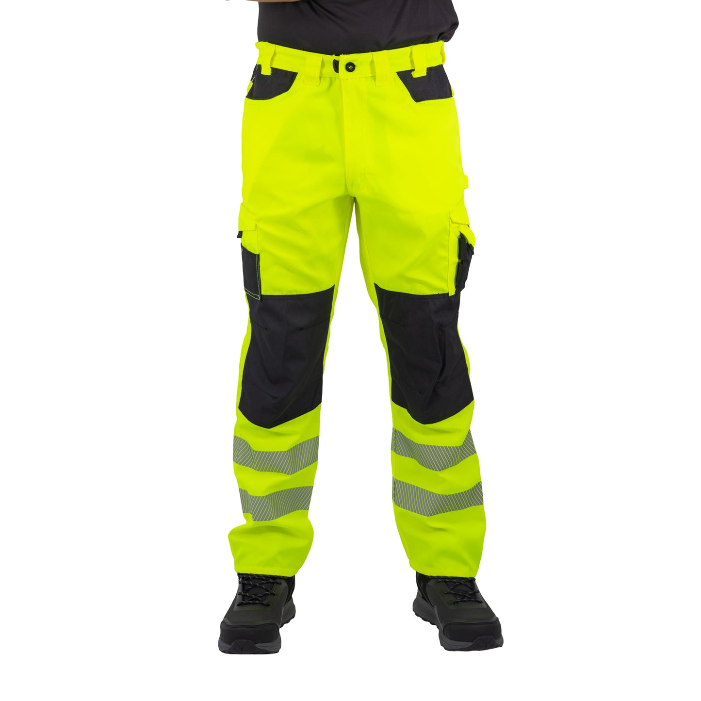Pantalón Cargo HW Dakota Amarillo Fluor